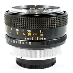 キヤノン Canon FD 55mm F1.2 一眼カメラ用レンズ（マニュアルフォーカス） カメラ 【中古】cambb