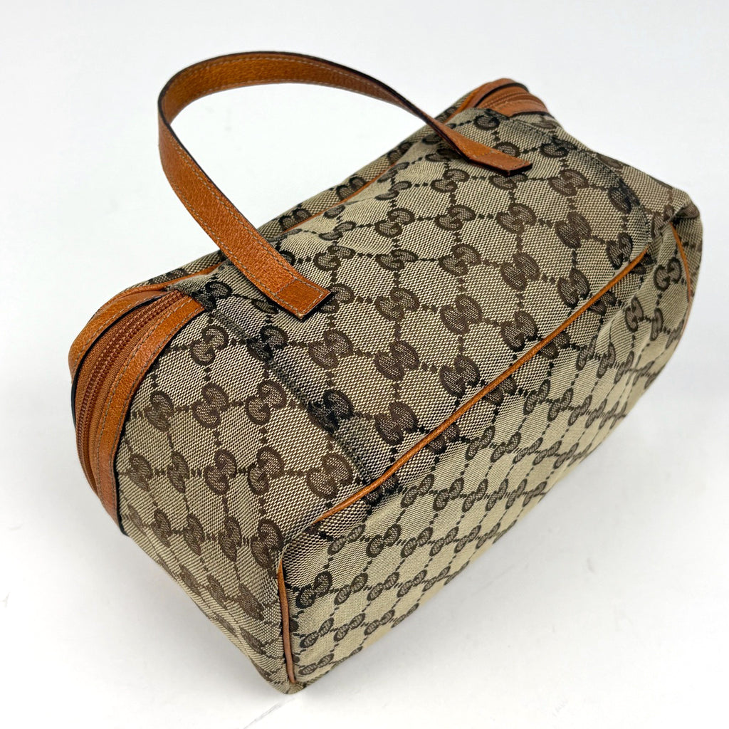 グッチ GG柄 バニティバッグ ハンドバッグ メイク コスメ 化粧ポーチ