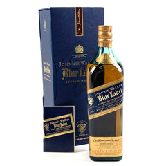 ジョニーウォーカー JOHNNIE WALKER ブルーラベル 750ml スコッチウイスキー ブレンデッド 酒 【古酒】liqbb