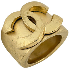 シャネル ココマーク リング 指輪 リング 13号 GP ゴールド レディース ブランドアクセサリー 【中古】bracc