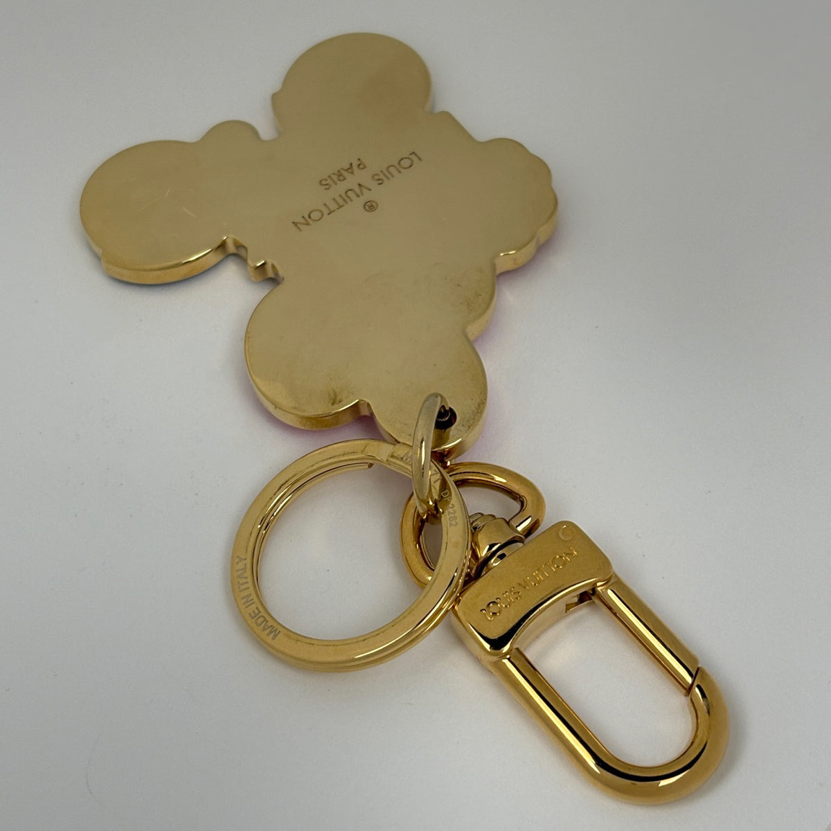 ✨美品✨ルイヴィトン　キーホルダー　ヴィヴィエンヌ　ヴェロ　バッグチャーム　金色 ルイ・ヴィトン ヴィヴィエンヌ・ヴェロ クリスマス キーリング