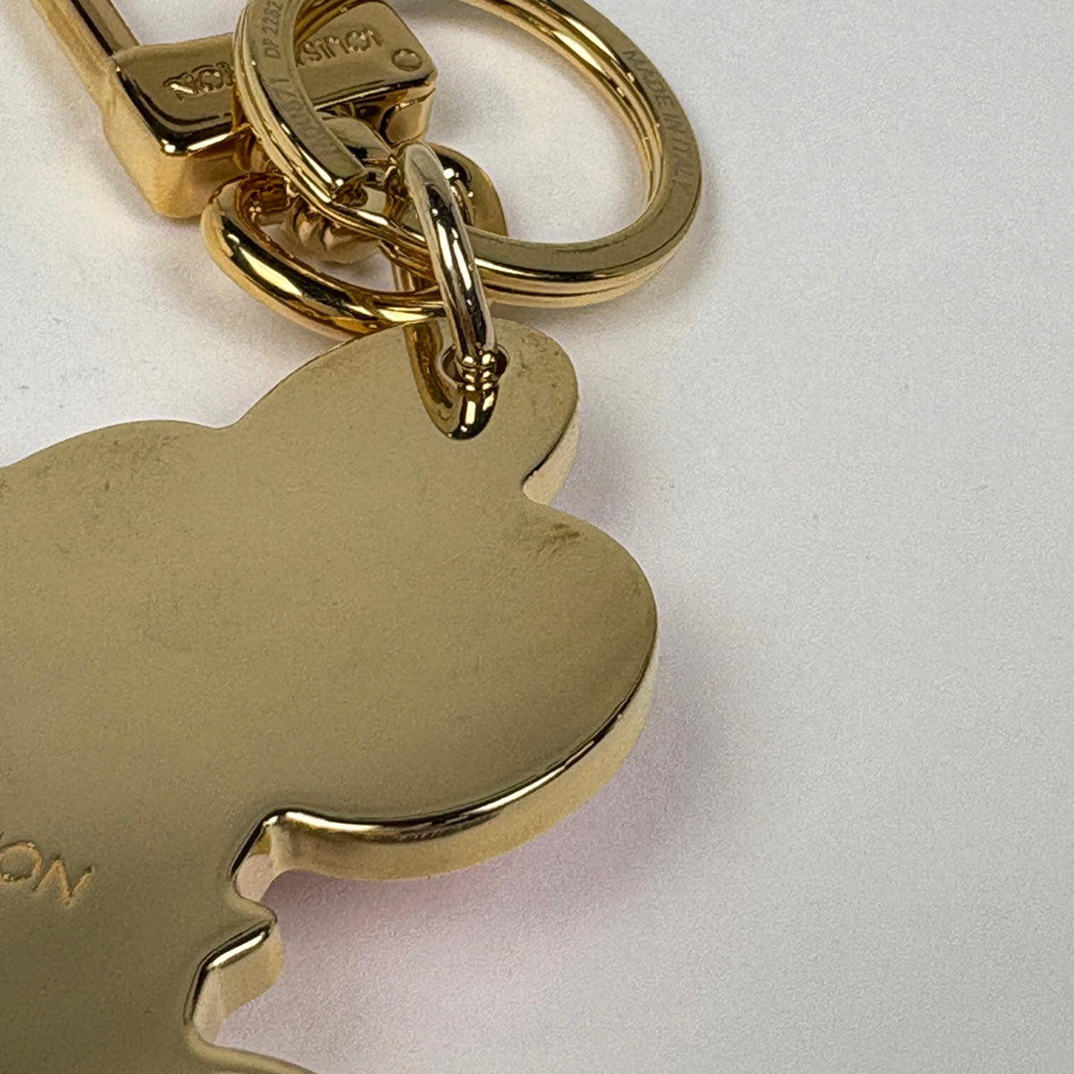 ✨美品✨ルイヴィトン　キーホルダー　ヴィヴィエンヌ　ヴェロ　バッグチャーム　金色 ルイ・ヴィトン ヴィヴィエンヌ・ヴェロ クリスマス キーリング