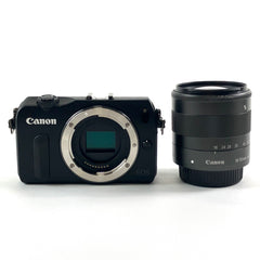 キヤノン Canon EOS M EF-M 18-55 IS STM レンズキット ブラック デジタル ミラーレス 一眼カメラ カメラ 【中古】cambb