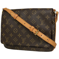 ルイ・ヴィトン ミュゼット タンゴ ショート 肩掛け ショルダーバッグ モノグラム ブラウン M51257 レディース ブランドバッグ・小物 【中古】brbag
