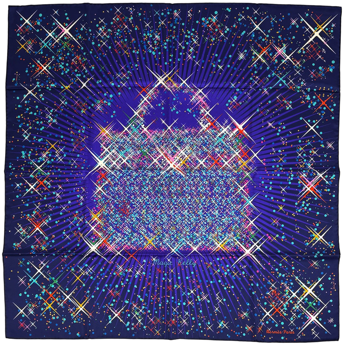 エルメス カレ90 スカーフ Magic Kelly マジックケリー スカーフ