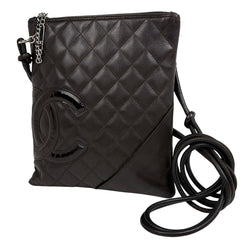 シャネル カンボンライン ショルダーバッグ ココマーク ショルダーバッグ レザー ブラウン レディース ブランドバッグ・小物 【中古】brbag