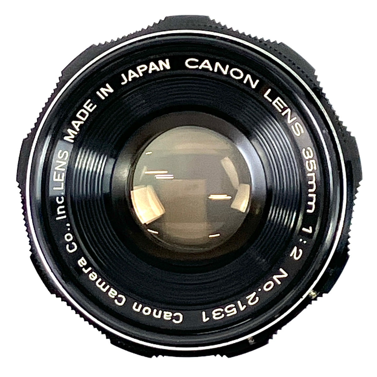 キヤノン Canon 35mm F2 Lマウント L39 レンジファインダーカメラ用