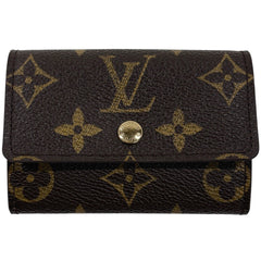 ルイ・ヴィトン ポルトモネ プラ 小銭入れ 二つ折り財布 モノグラム ブラウン M61930 レディース ブランドバッグ・小物 【中古】brbag