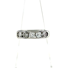 メレダイヤ デザインリング プラチナ 指輪 リング 12号 Pt900 ダイヤモンド レディース ノンブランドジュエリー 【中古】nbjwl