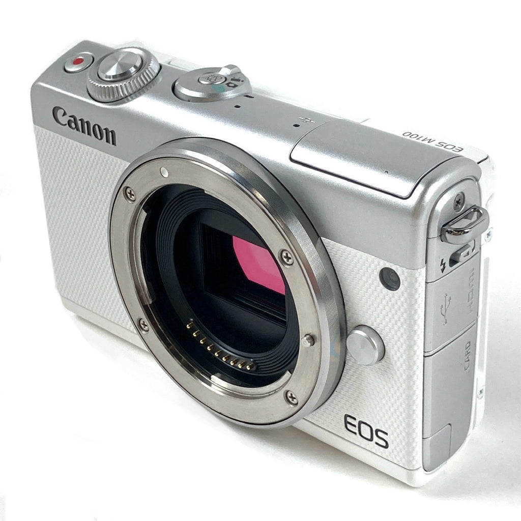 キヤノン Canon EOS M100 ボディ ホワイト デジタル ミラーレス 一眼