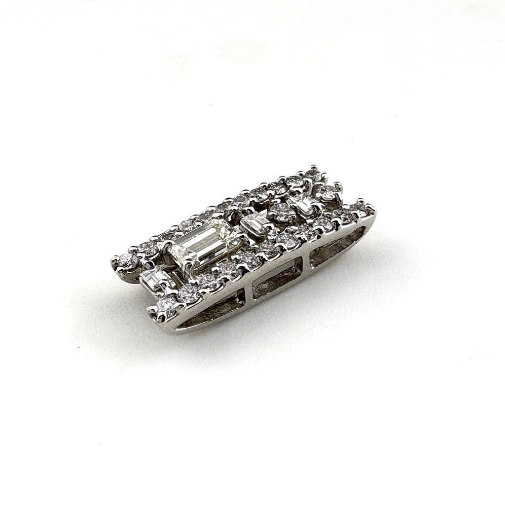 ダイヤモンド ペンダントトップ プラチナ メレダイヤ ペンダントトップ