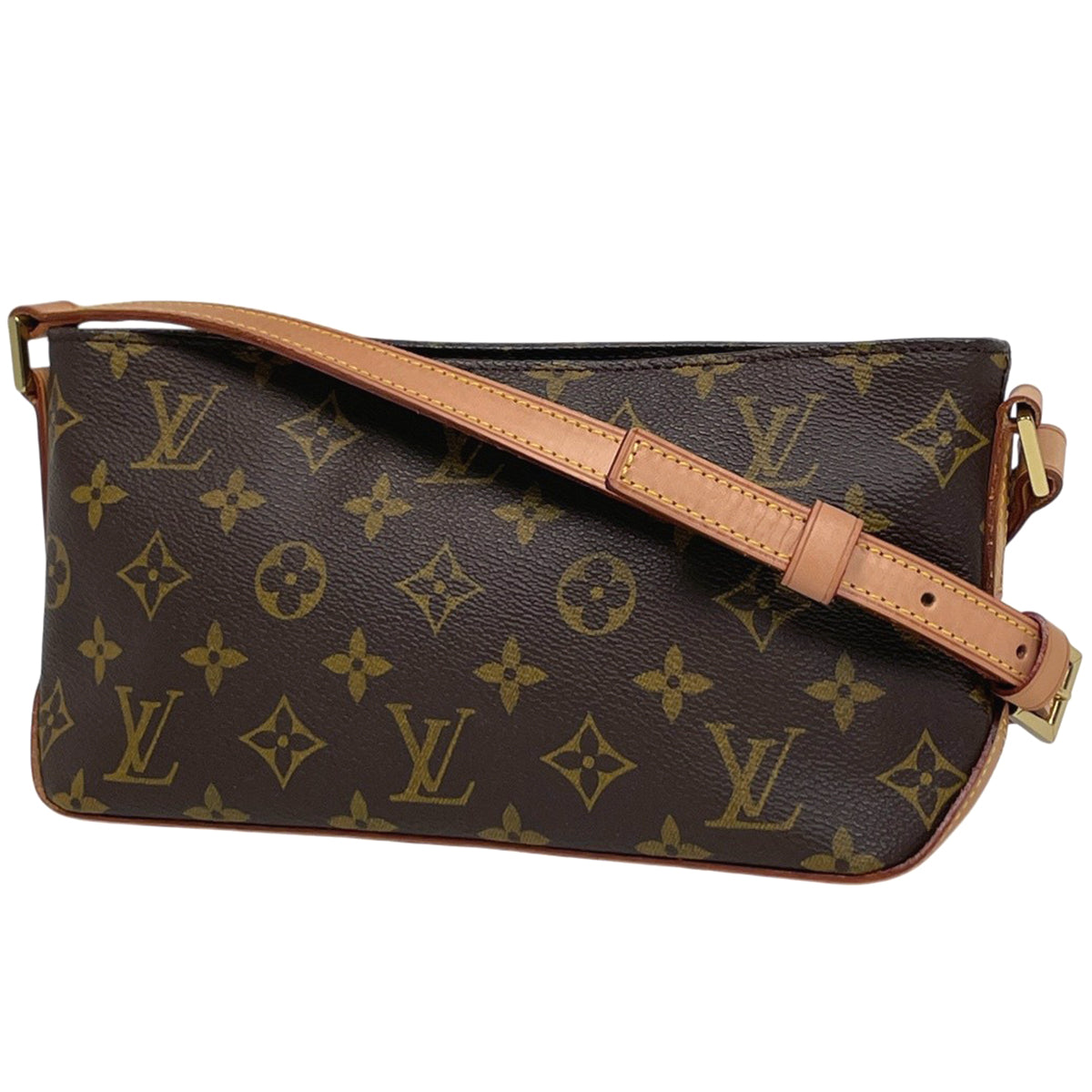ルイヴィトン トロター ショルダーバッグ ポーチ ポシェット モノグラム ルイ・ヴィトン トロター 斜め掛け ポシェット ショルダーバッグ
