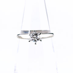 タサキ ダイヤモンド デザインリング リング 10.5号 Pt900 ダイヤモンド レディース ブランドジュエリー 【中古】brjwl