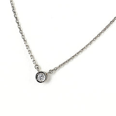 ダイヤモンド デザインネックレス ネックレス Pt850 ダイヤモンド レディース ノンブランドジュエリー 【中古】nbjwl