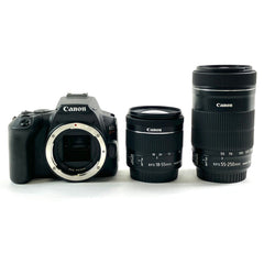 キヤノン Canon EOS Kiss X10 ダブルズームキット ブラック デジタル 一眼レフカメラ カメラ 【中古】cambb