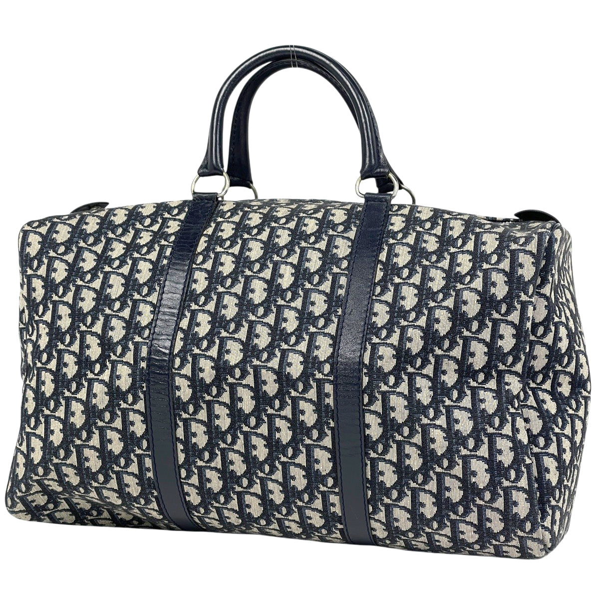 クリスチャンディオール トロッター柄 ハンドバッグ ミニボストン