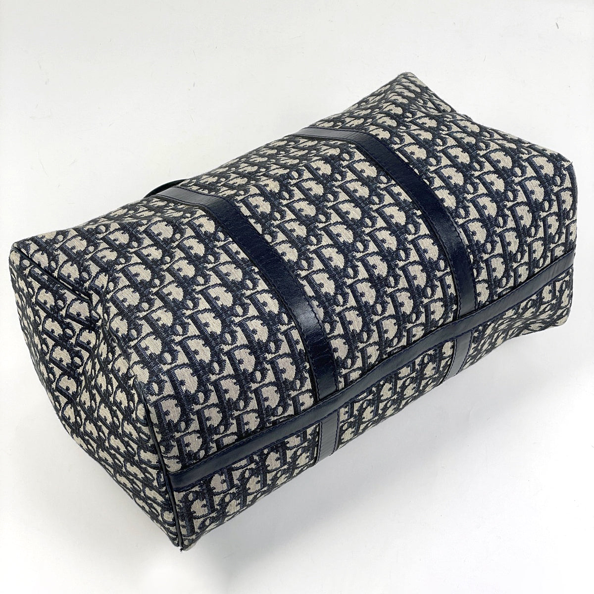 クリスチャンディオール トロッター柄 ハンドバッグ ミニボストン