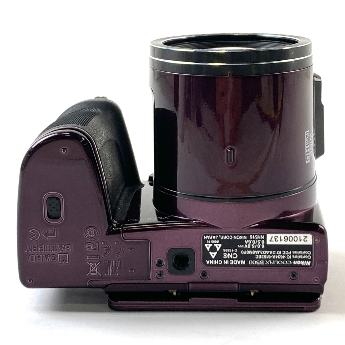 ニコン Nikon COOLPIX B500 プラム コンパクトデジタルカメラ カメラ