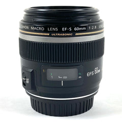 キヤノン Canon EF-S 60mm F2.8 MACRO USM 一眼カメラ用レンズ（オートフォーカス） カメラ 【中古】cambb