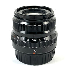 富士フイルム FUJIFILM XF 35mm F2 R WR ブラック 一眼カメラ用レンズ（オートフォーカス） カメラ 【中古】cambb