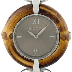 グッチ バンブー 132.4 腕時計 SS バンブー クォーツ ユニセックス 時計 【中古】wtcbb