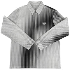 プラダ ロゴ 長袖シャツ トップス 長袖シャツ 綿 メンズ ブランドアパレル 【中古】brapp