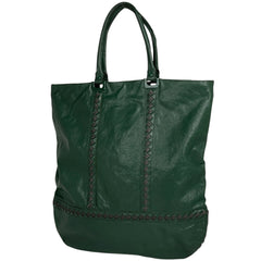 ボッテガヴェネタ イントレチャート トートバッグ レザー レディース ブランドバッグ・小物 【中古】brbag