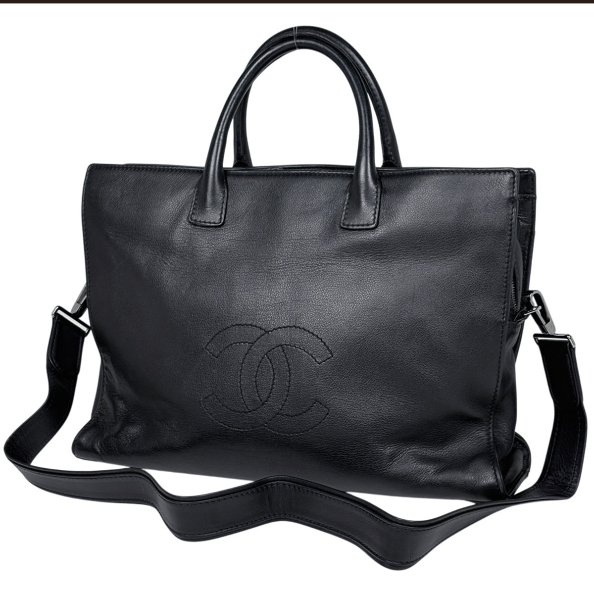 シャネル ココマーク ビジネスバッグ ビジネスバッグ レザー