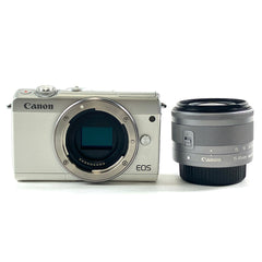 キヤノン Canon EOS M100 EF-M 15-45 IS STM レンズキット ホワイト デジタル ミラーレス 一眼カメラ カメラ 【中古】cambb