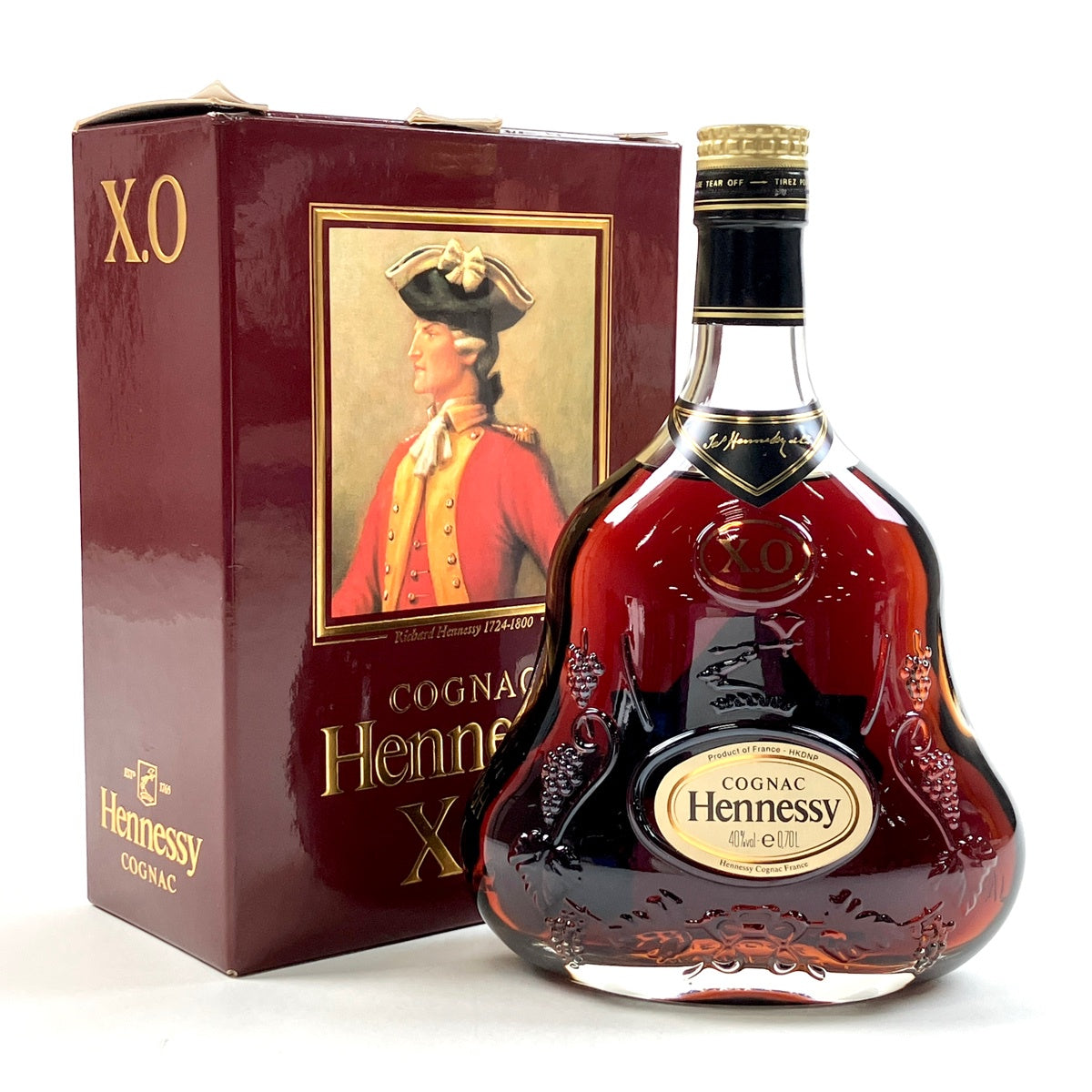 古酒 金キャップJAE HENNESSY & C EXTRAコニャック ヘネシー ヘネシー Hennessy XO 金キャップ クリアボトル 700ml ブランデー