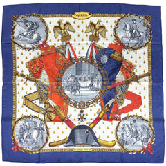 エルメス カレ 90 NAPOLEON スカーフ シルク レディース ブランドバッグ・小物 【中古】brbag