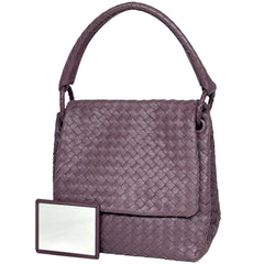 ボッテガヴェネタ イントレチャート ハンドバッグ レザー 222328 レディース ブランドバッグ・小物 【中古】brbag