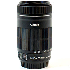 キヤノン Canon EF-S 55-250mm F4-5.6 IS STM 一眼カメラ用レンズ（オートフォーカス） カメラ 【中古】cambb