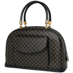 セリーヌ マカダム柄 ハンドバッグ コーティングキャンバス レディース ブランドバッグ・小物 【中古】brbag