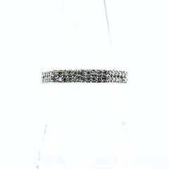 メレダイヤ デザインリング WG ホワイトゴールド 指輪 リング 13.5号 K18 WG ダイヤモンド レディース ノンブランドジュエリー 【中古】nbjwl