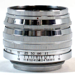 キヤノン Canon 50mm F1.5 Lマウント L39 レンジファインダーカメラ用レンズ カメラ 【中古】cambb