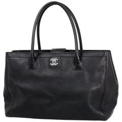 シャネル エグゼクティブライン トートバッグ ココマーク 2WAY ショルダーバッグ トートバッグ レザー ブラック レディース ブランドバッグ・小物 【中古】brbag