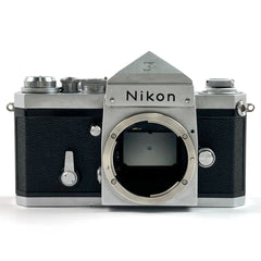 ニコン Nikon F アイレベル シルバー ボディ フィルム マニュアルフォーカス 一眼レフカメラ カメラ 【中古】cambb
