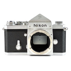 ニコン Nikon F アイレベル シルバー ボディ ［ジャンク品］ フィルム マニュアルフォーカス 一眼レフカメラ カメラ 【中古】cambb