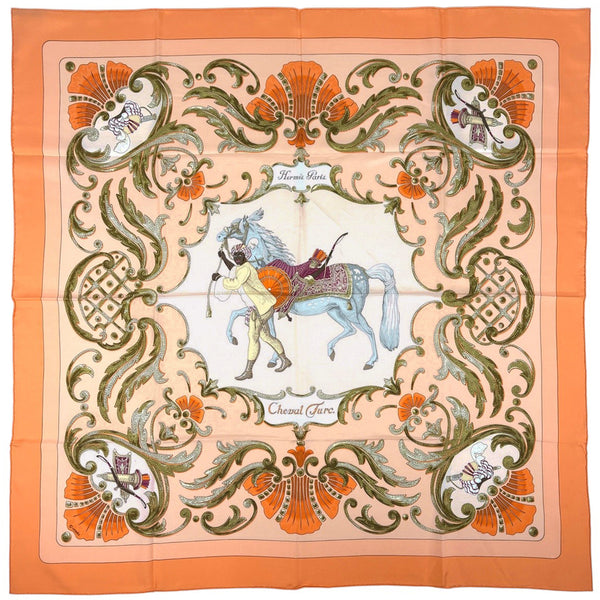エルメス　Cheval Turc　トルコの馬　シュヴァル・チュルク　カレ90 HERMES（エルメス） スカーフ レディース カレ90 CHEVAL TURC トルコの