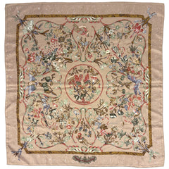 エルメス カレ90 PiERRES d' ORiENT et d' OCCiDENT スカーフ シルク レディース ブランドバッグ・小物 【中古】brbag