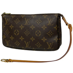 ルイ・ヴィトン ポシェット アクセソワール メイク コスメ アクセサリーポーチ モノグラム ブラウン M51980 レディース ブランドバッグ・小物 【中古】brbag