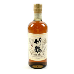【東京都内限定お届け】 ニッカ NIKKA 竹鶴 17年 ピュアモルト 700ml 国産ウイスキー 酒 【古酒】liqbb