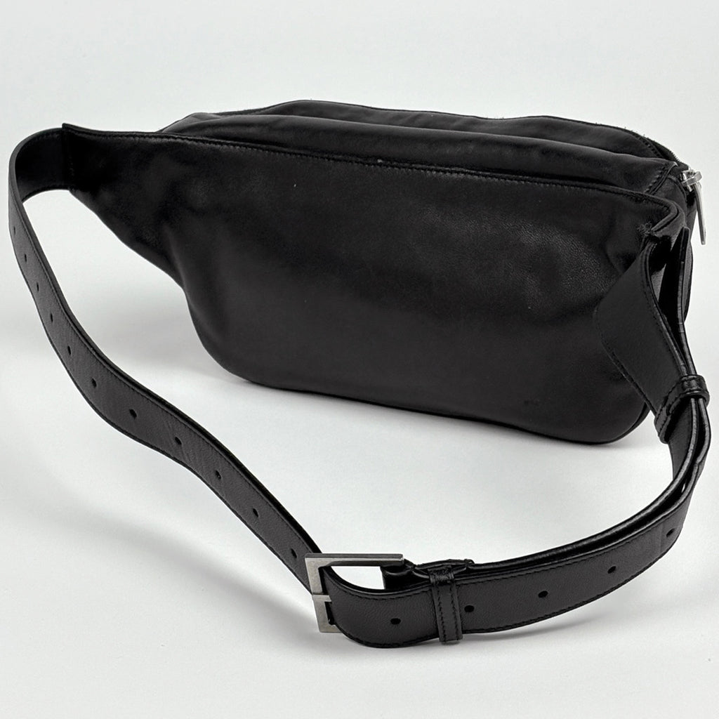 サンローラン　ボディバッグ　レザー サンローラン カサンドラ ボディバッグ ウエストバッグ ボディバッグ