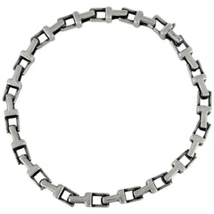 ティファニー Tナロー チェーン ブレスレット シルバー925 レディース ブランドアクセサリー 【中古】bracc