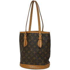 ルイ・ヴィトン プチ バケット PM ショルダーバッグ バケツ型 トートバッグ モノグラム ブラウン M42238 レディース ブランドバッグ・小物 【中古】brbag