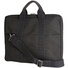 エルメス エールライン ビジネスバッグ ブリーフケース ハンドバッグ 2WAY ショルダーバッグ ビジネスバッグ ナイロンキャンバス グレー ブラック メンズ ブランドバッグ・小物 【中古】brbag