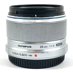 オリンパス OLYMPUS M.ZUIKO DIGITAL 25mm F1.8 シルバー 一眼カメラ用レンズ（オートフォーカス） カメラ 【中古】cambb