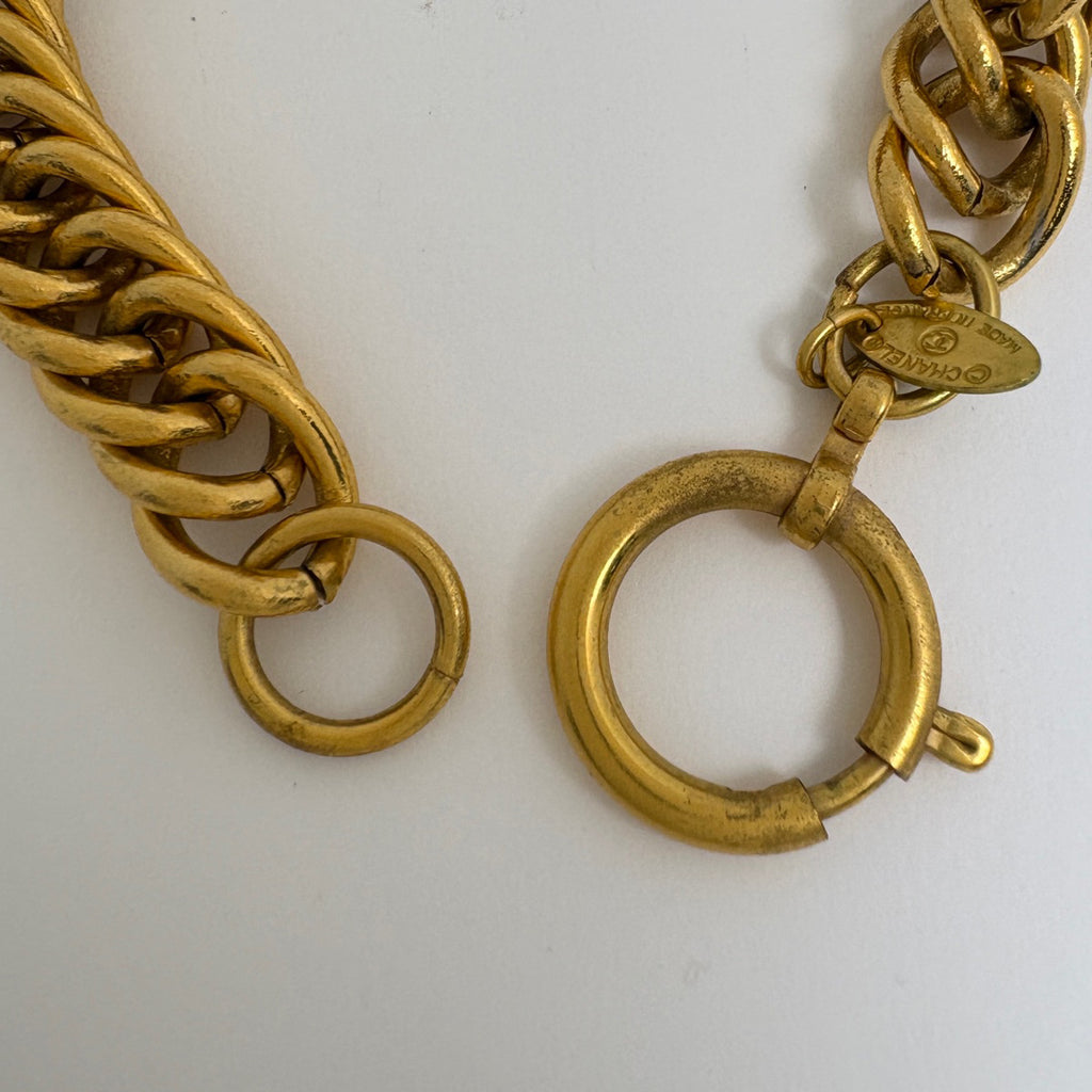 シャネル ロゴ チャーム ブレスレット 腕輪 チェーン ココマーク