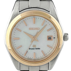 セイコー 腕時計 グランドセイコー 4J52-0AB0 SS PG クォーツ ホワイト レディース 時計 【中古】wtcbb